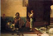unknow artist Arab or Arabic people and life. Orientalism oil paintings  440 Germany oil painting artist